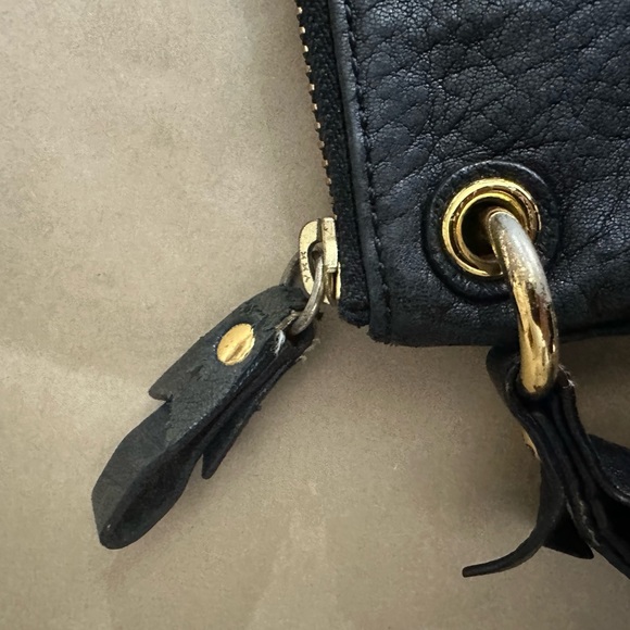 Juicy Couture - Black Leather Wristlet Wallet - GUC - Picture 5 of 7